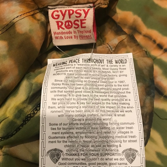 NWT.  Gypsy Rose Drawstring Pants.   34312.  CL/GR03 - Picture 3 of 5